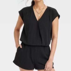 Universal Thread Black Gauze Matching Set Size L